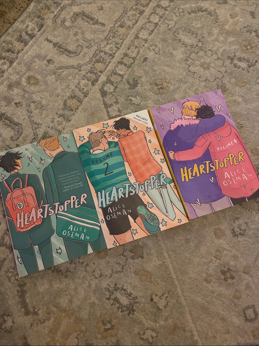 Heartstopper Graphic Novel Set